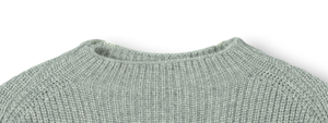 2024 personalizado Oem & Odm señoras lujo elegante Otoño Invierno cuello redondo manga larga rayas pulóver suéter de mujer pulóver - Product Image 3