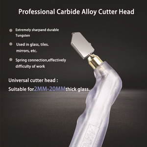 Kzd <b>Roller</b> Type Glass Cutter Diamond Blade Anti Slip Handle For Glass Tile Mirror Cutting - Product Image 5