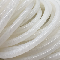 Tuyau en caoutchouc silicone tressé renforcé, flexible, résistant à l'usure, de qualité industrielle, avec service de découpe sur mesure
