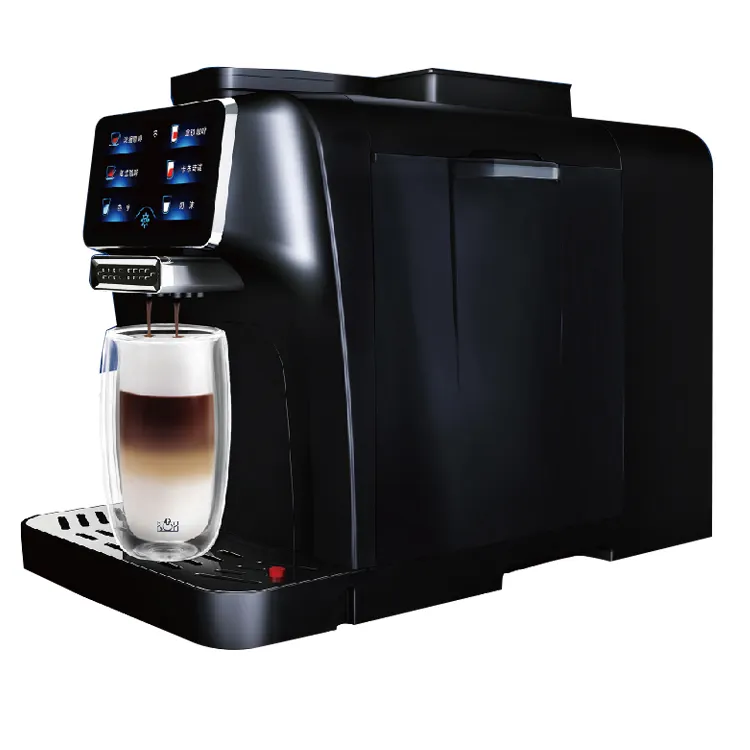 Super Automatische Koffie Machine; Een Touch Espresso Koffie Voor Koffie Machine