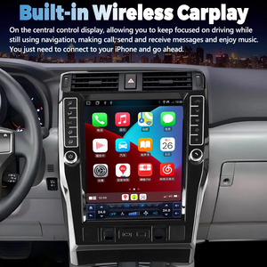 วิทยุติดรถยนต์หน้าจอสัมผัส Android ขนาด 16.2 นิ้ว สำหรับ Toyota 4Runner ปี 2009-2023 รองรับ Carplay เครื่องเล่นมัลติมีเดีย วิดีโอ ระบบนำทาง GPS เครื่องเสียงติดรถยนต์ 4G - Product Image 5