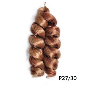Synthetic Spiral Crochet Hair Short Afro Twist Hair Black Women Short Small Curly Crochet <b>Braids</b> Synthetic Hair <b>Extensions</b> - Product Image 4