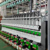 Machine à retordre les fils à grande vitesse et haute performance Kingkangda avec moteur PLC et boîte de vitesses, capacité de 1500 kg