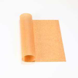 Double-Sided <b>Brown</b> Greaseproof Parchment Baking Kraft <b>Paper</b> Sheets Oven <b>Paper</b> for Bread and Pizza Food-Grade Coating - Product Image 4