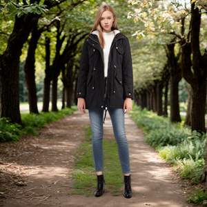 Latest Models Longline Plus Size Puffer Fleece Winter Women Jackets Fashion - Product Image 3