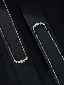 Collier minimaliste Xinfly en or 18 carats pour un usage quotidien, chaîne fine à superposer, bijoux tendance 2024, livraison gratuite - Product Image 4