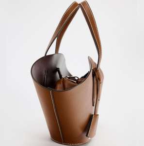 กระเป๋าถือทรงกากบาทขนาดใหญ่สำหรับผู้หญิง ดีไซน์มีปีก สะพายไหล่เดียว ทำจากหนัง PU ทรงถัง - Product Image 4