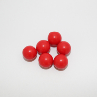 Balle en polyoxyméthylène (POM) pleine, couleur personnalisée, calibre .68 (17,27 mm), en stock, offre spéciale