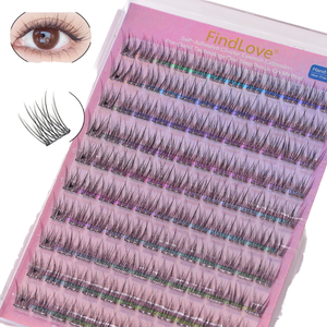 NQ Eyelash Factory Machine Made 0.07mm 10-16mm Natural Length Volume 6D-8D Self-Adhesive Eyelash Extensions Press-On Box - Product Image 5