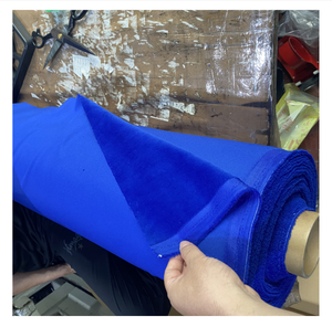 Polyester Cotton Lụa Nhung Velour Chống Cháy Sofa Rèm Treo Lên Bọc Trang Trí Vải 200-500gsm Chiều Rộng 1.5M-3M - Product Image 3