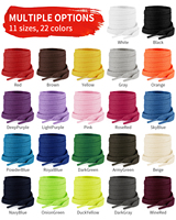 Lacets plats Lalasis 8 mm de large en polyester, lacets de sport, 70-180 cm, lacets de remplacement pour baskets, chaussures de course et chaussures de sport