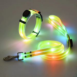 Correa LED para Mascotas con Carga USB, Collar Luminoso para Perros con Material de PVC Impermeable, Correa de Tracción para Paseos al Aire Libre, Correa LED para Perros - Product Image 6