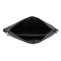Fabriek Online Groothandel Nieuwe Stijl Heren PU Waterdichte Clutch Tas Mode Casual Messenger Telefoonhoesje Trendy Geweven Design