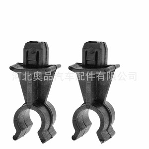Nissan <b>Engine</b> <b>Hood</b> Support Rod Clips 65722EB300 Black Plastic For Qashqai Navara Repair Replacement - Product Image 4