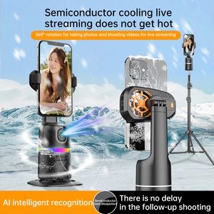 Q15 thông minh điều khiển từ xa 360 độ Gimbal di động ổn định cầm tay đặc biệt làm mát thiết bị phát trực tiếp cho điện thoại di động - Product Image 2