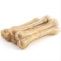 Jinchen Bœuf Saveur peau de vache Os à mâcher Nourriture pour animaux de compagnie riche en nutriments pour chiens Molaires comestibles pour chiens Huesos Para Perros