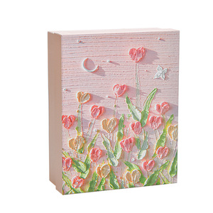 New Arrival Custom Logo nghệ thuật hộp giấy trong suốt PVC cửa sổ tráng miệng bao bì cho bánh donuts nhai kẹo cao su và <span class=keywords><strong>sushi</strong></span> - Product Image 6