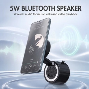 Gadget électronique avec logo personnalisé, haut-parleur Bluetooth 5W, chargeur magnétique 15W, support de téléphone pliable, cadeau technologique - Product Image 5