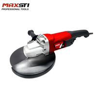 Meuleuse d'angle haute puissance MAXSTI 2400W, diamètre du disque 230 mm, meuleuse industrielle pour atelier de construction, usage intensif