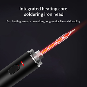 <span class=keywords><strong>Fer</strong></span> <span class=keywords><strong>à</strong></span> <span class=keywords><strong>souder</strong></span> USB <span class=keywords><strong>à</strong></span> batterie 18350, <span class=keywords><strong>rechargeable</strong></span> <span class=keywords><strong>sans</strong></span> <span class=keywords><strong>fil</strong></span> avec type-c, température réglable pour la soudure électronique - Product Image 5