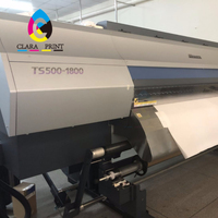 วินาทีมือ Mimaki ts500-1800 Dye ระเหิดเครื่องพิมพ์สำหรับสิ่งทอพิมพ์ 6pcs Ricoh gen5 Printhead