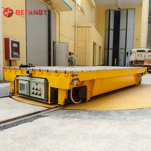 Carro de Transferencia de Rieles Cruzados de Acero de Alta Resistencia, Almacenamiento de Posicionamiento Preciso para Plantas de Manufactura y Comercio Minorista, Nuevo - Product Image 2