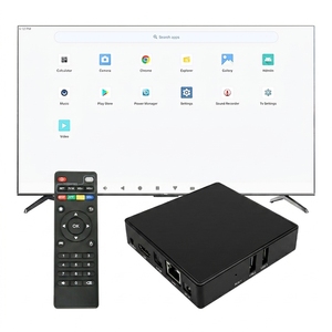 Boîtier décodeur intelligent <span class=keywords><strong>Android</strong></span> 11 4K WiFi 6 Quad Core puissant, 4 Go + 32 Go, avec GPU Mali-G52 personnalisé pour le streaming – Nouveauté 2026, Vente Flash - Product Image 1