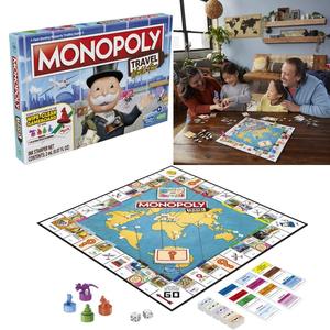 Juego de Mesa Personalizado para Niños, Mundo de las Propiedades, Juego de Mesa en Inglés, Juego de Mesa Familiar, Juego de Cartas, Monopolio - Product Image 2
