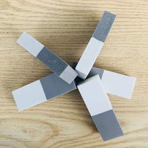 Botas de nieve de gamuza con diseño abatible de doble uso, borrador de goma de doble color, suministros de limpieza de tinta para zapatos - Product Image 4