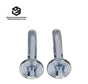 Boulon d'ancrage en acier au carbone galvanisé GB M6-M20 Système impérial/métrique - Product Image 1