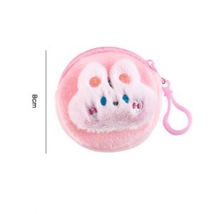 Cute Plush <b>Frog</b> Mini Coin Purse - Soft Cartoon Portable Zero Wallet, Student Earphone & Coin Storage <b>Bag</b> - Product Image 6