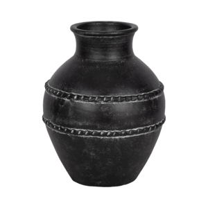 Vase en terre cuite moderne, vase décoratif pour fleurs, pour la décoration de la maison, salon, élément d'ameublement élégant, vase en céramique et porcelaine - Product Image 1