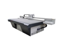 Pelat datar inkjet LED UV 1613 multifungsi, cat transparan besar murah pelat datar UV