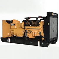 Groupe électrogène silencieux de 1200 kW pour moteur diesel 3512B, démarrage automatique, démarrage à distance, 50 Hz, châssis ouvert, pour utilisation sur les champs pétrolifères