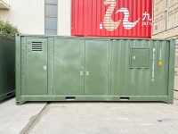 Conteneur de transport logistique en acier haute résistance personnalisé EHT, 37,4 mètres cubes, conception à crochet amovible, stockage industriel
