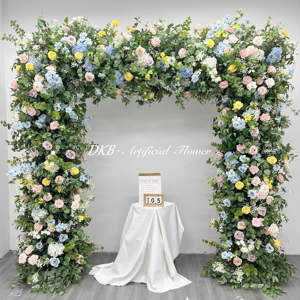 Alta calidad Real Touch seda Floral boda arco decoración Premium flores Hogar Escuela incluido tallo piezas Navidad - Product Image 1
