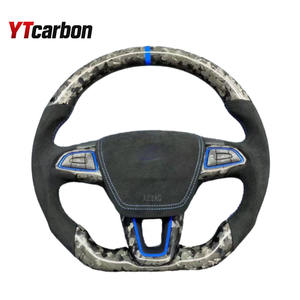 Ytcarbon พวงมาลัยรถยนต์แบบเข้าเกียร์ออโต้สำหรับโฟกัส III MK3 KUGA EcoSport ST-<span class=keywords><strong>line</strong></span> Grand Escape C-MAX - Product Image 5