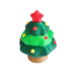 3D Printed <b>Christmas</b> <b>Tree</b> Stress Relief Toy <b>Mini</b> Button Clicker Keychain Creative Stress-Relief <b>Christmas</b> Gift - Product Image 1