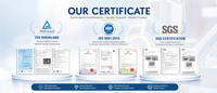 Roue d'échafaudage certifiée EN1004 en acier et nylon PA, roulettes pivotantes de 6 et 8 pouces avec frein pour tour d'échafaudage mobile Kwikstage
