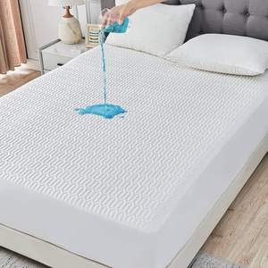 Protège-matelas imperméable en microfibre avec couche TPU - Housse <span class=keywords><strong>de</strong></span> <span class=keywords><strong>lit</strong></span> respirante anti-acariens - Certifié Oeko-Tex - Vente en gros - Product Image 1