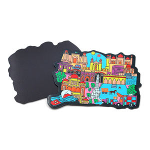 แม่เหล็กติดตู้เย็นทำจากกระดาษของขวัญ<span class=keywords><strong>ภาพ</strong></span>การ์ตูนออกแบบได้ตามต้องการ - Product Image 1