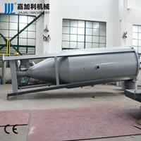 Nouvelle machine mélangeuse verticale à vis sans fin, capacité 100 kg, chauffage électrique 10 kW, pour le traitement du plastique et l'alimentation animale