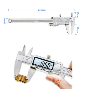 Metaal Roestvrij Staal Elektronische Schuifmaat Hoge Precisie <span class=keywords><strong>0</strong></span>.01Mm Micrometer Meten <span class=keywords><strong>0</strong></span>-150Mm - Product Image 4
