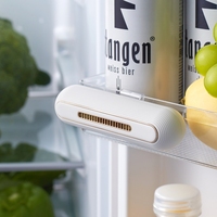 Vente chaude en stock désodorisant pour réfrigérateur mini générateur d'ozone rechargeable élimine les odeurs purificateur d'air pour désodorisant pour réfrigérateur