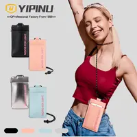 YIPINU mobile di Modo del sacchetto di spalla sacchetti del telefono delle cellule del cuoio genuino sacchetto del telefono mobile