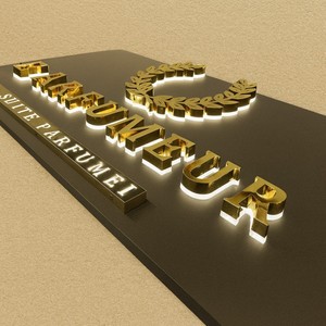 Personalizar 3D LED carta tienda frente signo barbería publicidad Logo pantalla al aire libre negocio signo para Decoración - Product Image 2
