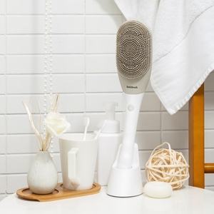<span class=keywords><strong>China</strong></span> nuevos productos de fábrica impermeable recargable vibración masaje ducha cepillo adecuado para todo tipo de piel, piel - Product Image 3