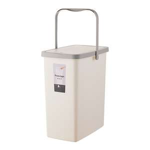 Rectangular Flip Lid Trash Can 2kg Indoor Use For Living Room Bathroom Bedroom - Product Image 5