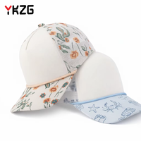 Nueva Gorra de Malla Tropical de 5 Paneles para Verano, con Logotipo Personalizado, Impresión por Sublimación, Gorra Trucker de Espuma, Estilo Playa, Cierre a Presión, Venta al Por Mayor