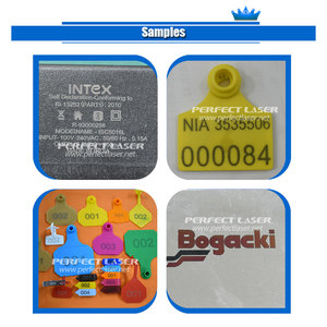 Hoàn hảo laser-vũ Hán nhà máy xách tay xử lý cố định tự động tập trung Laser khắc máy/50 Wát sợi Laser đánh dấu máy - Product Image 4